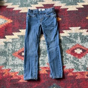Old navy blue skinny jeans kids